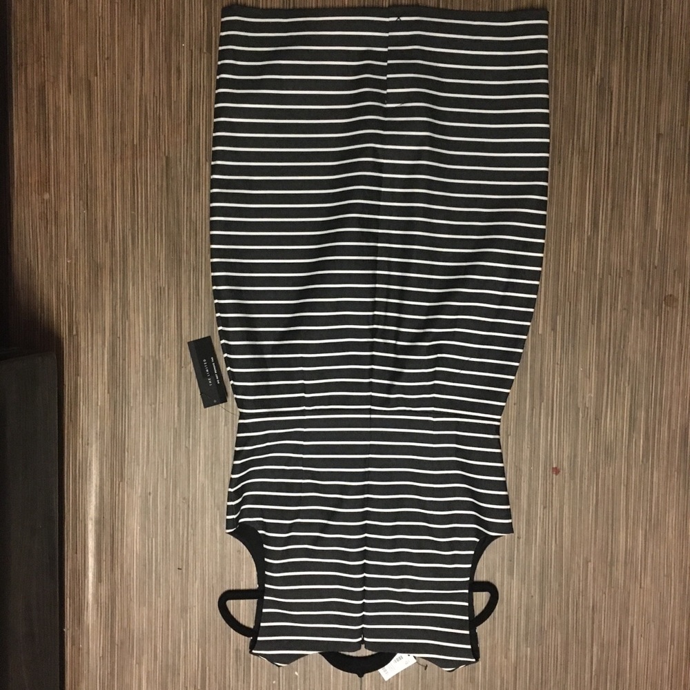 The limited dress striped cotton dress : size 12 - Picture 4 of 5
